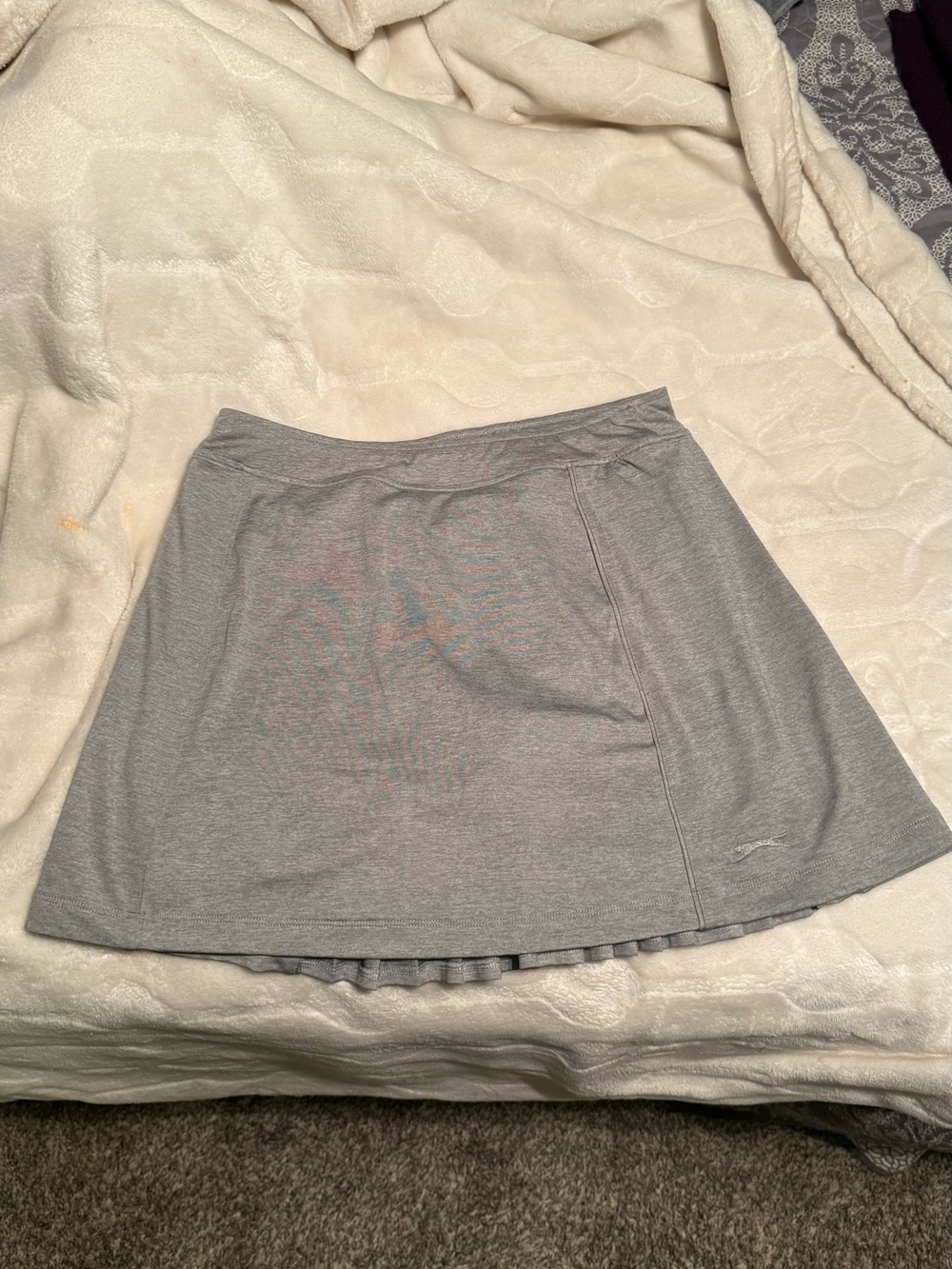 Slazenger Light Gray Skater Skirt